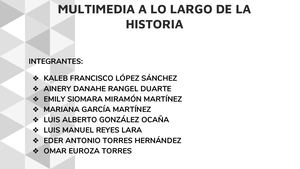 linea del tiempo de la multimedia