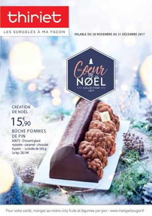 Thiriet. Catalogue. Décembre 2017