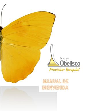 Manual De Bienvenida grupo obelisco