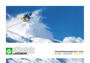 Winterprogramm Skischule DAV LL 2017 2018