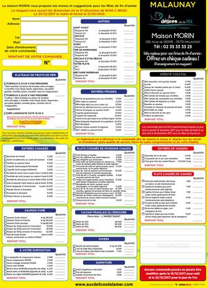 Fêtes de fin d'année - Malaunay