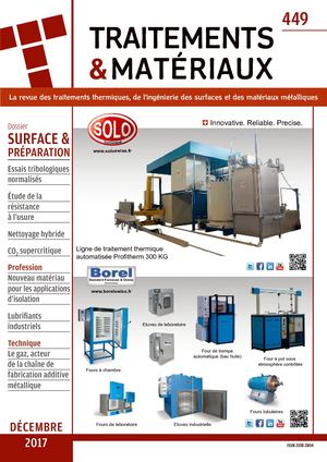 TRAITEMENTS ET MATÉRIAUX 449
