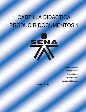 Cartilla producir documentos 1