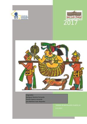 Las Culturas Prehispanicas de SLP