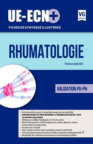 UE ECN+ RHUMATOLOGIE 2017