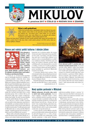 Zpravodaj města Mikulov 22/2017
