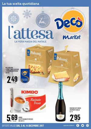 Offerte valide dal 5/12/17 al 14/12/17