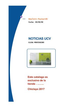 CATALOGO UCV
