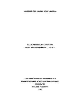 Conocimientos Basicos De Informatica