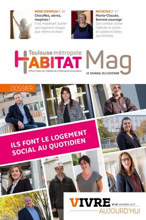 Magazine des Locataires Toulouse Métropole Habitat - Décembre 2017