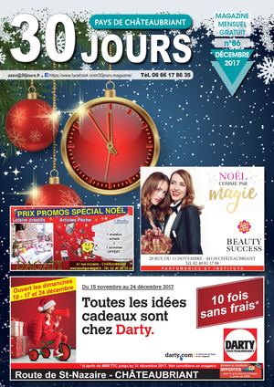 30 JOURS PAYS DE CHATEAUBRIANT DECEMBRE 2017