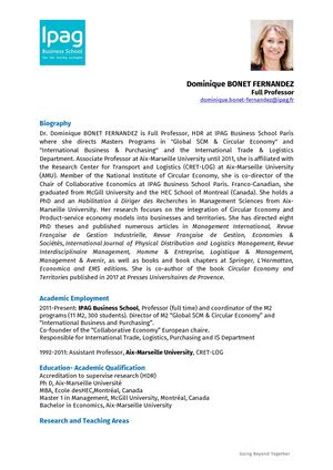 BONET FERNANDEZ Dominique VF