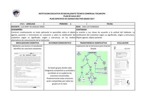 Preparador Clase Español 4