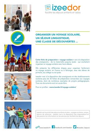 Comment organiser un voyage de classe