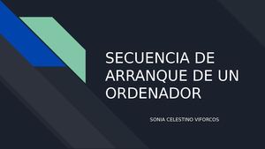 Secuencia De Arranque De Un Ordenador