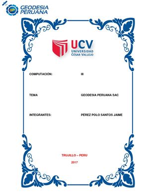 Geodesia Peruana Sac Ultimo (1)