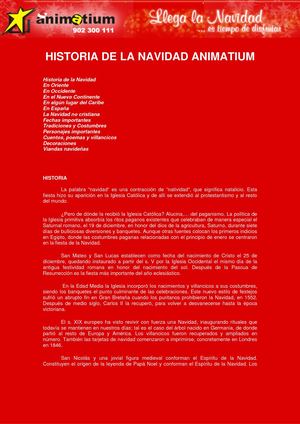 Historia de la Navidad