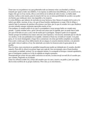 La historia del cazador