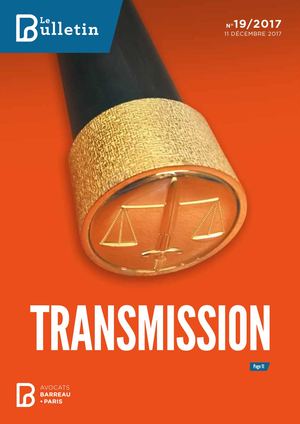 Bulletin n°19 : la transmission
