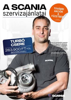 A Scania szervizajánlatai Q3 (2017)