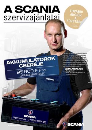A Scania szervizajánlatai Q4 (2017)