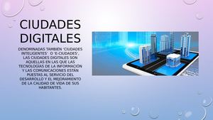 Ciudades Digitales Revista