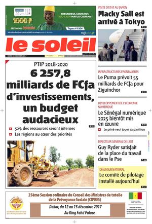 Edition Du 12 Decembre 2017