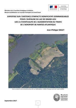 Lac Grand-Lieu : Rapport D'expertise
