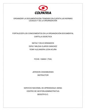 Cartilla Gestion Documental