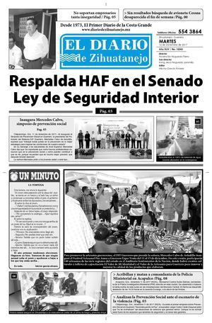 Martes 12 de Diciembre del 2017