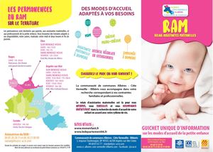 Dépliant Ram Guichet Unique D'infos