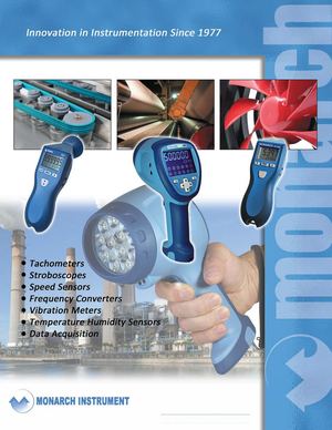 Monarch Nova-Strobe DBL LED Portable Stroboscope with NIST Certificate of Calibration 9 L x 3.66 W x 3.56 H