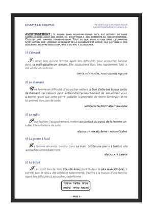 Fichier Pdf Accouchement Facile