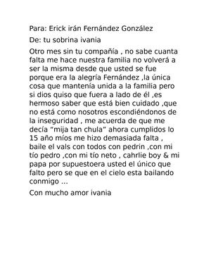 Cartas De Amor Para Los Muertos