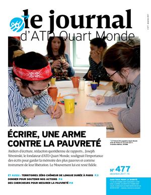 Le Journal d'ATD QM n°477, dec. 2017