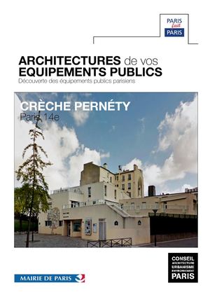 Livret équipement public Creche Pernety