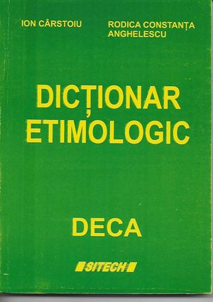Dictionar Etimologic Coperta