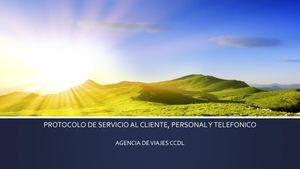 Protocolo De Servicio Al Cliente
