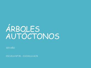 Fichas áRboles Autóctonos Odp