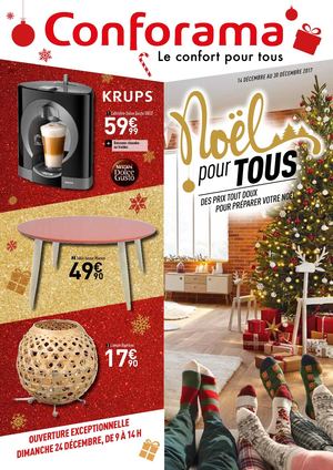 Catalogue Noel  2017 Conforama