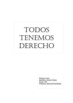 Todos Tenemos Derecho