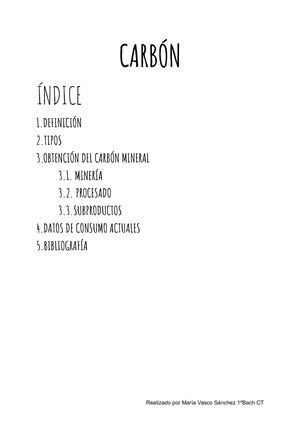 Carbón