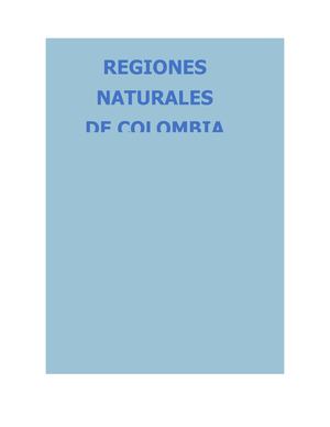 Regiones Naturales Calameo
