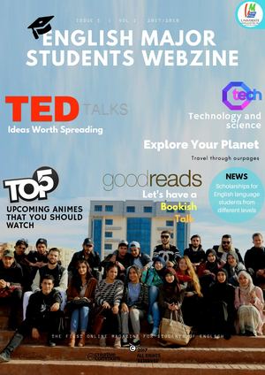 ENGLISH MAJOR STUDENTS WEBZINE