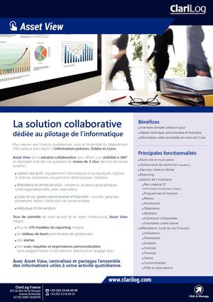 ClariLog Asset View Suite