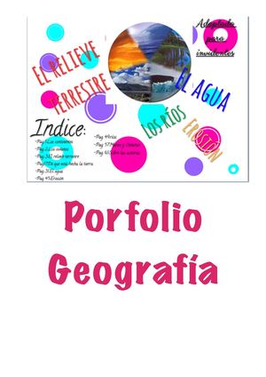 Portfolio Geografi?a