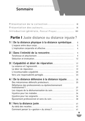Distance professionnelle et qualité du soin