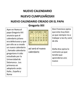 Calendario gregoriano