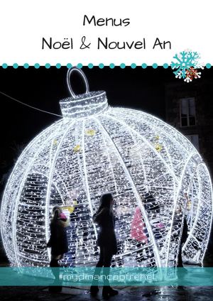 Menus de réveillons 2017