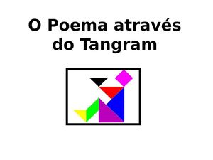O Poema Através Do Tangram